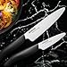 Kyocera Advanced Ceramic Revolution Series 3-inch Paring Knife, Black Handle, White Blade