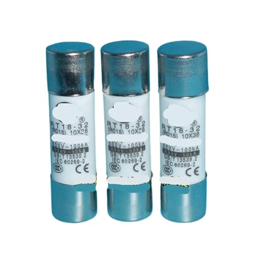 Fusible en céramique 10X38mm 16A RO15 RT18-32 de haute durabilité pour réseau 690V