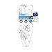 LaundrySpecialist Fodera per ASSE da Stiro Comfort – 130x45 CM – Disponibile in Due Misure – Realizzata in 100% Cotone e Dotata di Uno Strato di Molton Molto Spesso – Comfort al Ferro da Stiro