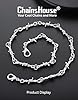 Barbed Wire Chain Goth Jewelry Grunge Goth Chains Thorn Necklace #1