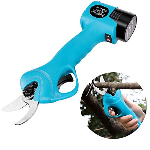 Preisvergleich Produktbild MSQL Schnurlose elektrische Gartenschere, Professionelle DIY-Gartenarbeit, die Schere trimmt, Wieder aufladbare Lithium-Batterie 16.8V, Garten-Werkzeuge