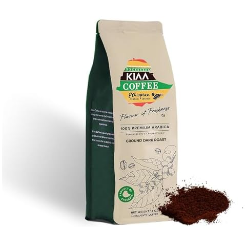 Ethiopian Dark Roast Coffee by KIAA Cover