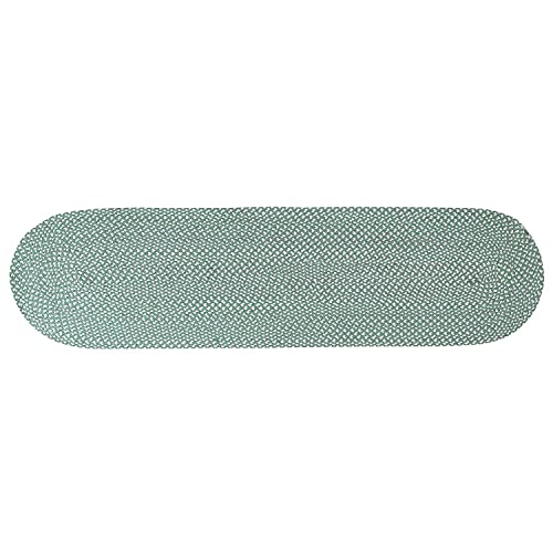 Super Area Rugs Dreifarbiger Baumwollteppich Cover