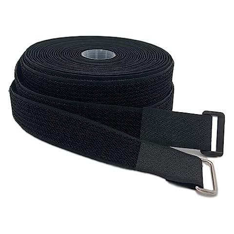 ZCVAcom 1" x 50ft Heavy Duty Velcro Straps Cover