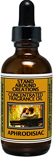 Concentrated Fragrance Oil - Scent - Aphrodisiac: Notes of Grapefruit, Lemon, Mandarin, Followed w/Notes of Jasmine and Base Notes of Eucalyptus. Infused w/Essential Oil. (2 fl.oz.)