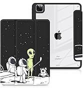 MEEgoodo for iPad Pro 12.9 Case M2 6th/5th/4th/3rd Generation 2022 2021 2020 2018 with Transparen...