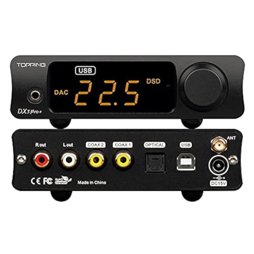Fanmusic Topping DX3 Pro+ ES9038Q2M...