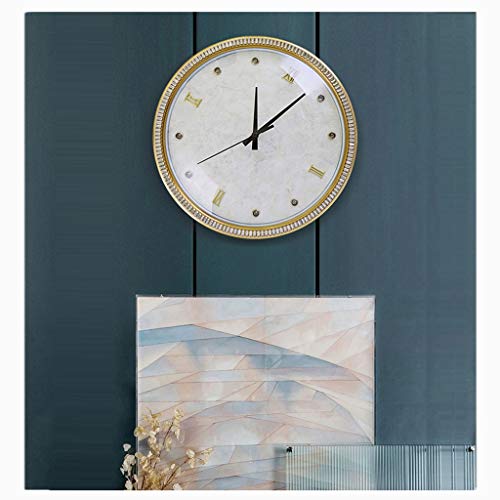 Reloj de Pared Latón Silencioso para Sala y Dormitorio miniatura 5
