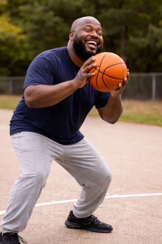 Image of MC BIG & TALL Men's Big and Tall T-Shirts - Stretch Cotton Crewneck T-Shirt Sizes 3X-10X - Durable & Breathable Everyday Tee