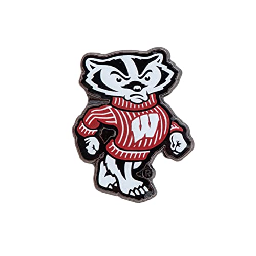 Desert Cactus University of Wisconsin Lapel Pin WISC Badgers Made of Metal for Formal Wear, Bag and Hat Jewelry, and Tie Tack (Pin C)