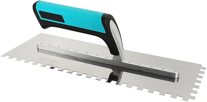 BIHUI 5/16" Square Notched, 12.5" x 4.75" Trowel