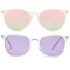 Two Pack (Pink/Pink Mirrored+clear/Purple Mirrored)
