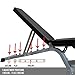 Valor Fitness Weight Bench Press - 7 Positions - Adjustable Flat Incline Decline with Leg Support Full Body Fitness Workout - Home Gym Equipment Max 500 Lbs. - DD-5