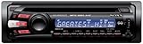 Front-USB und AUX-Eingang, MP3-, WMA- und AAC-Wiedergabe, 1x Pre-Out Rear/Sub umschaltbar, CD-R/-RW Wiedergabe