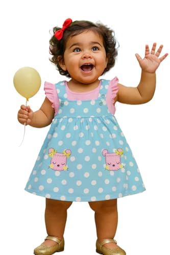 Image of Clothe Funn New Born Baby Girl Dress Knee Length