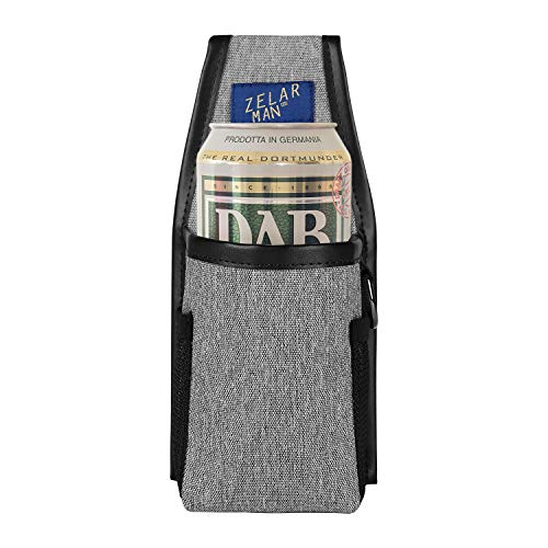 Beer Holster - Heavy Duty Beverage Holster Drink Hip Holster Portable Bottle Can Beverage Holder for Men & Women(Grey)