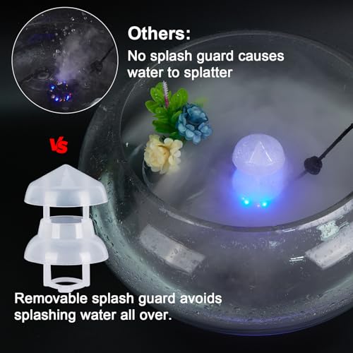 Fitnate HS0005U-UK Mist Maker, 12 Led Mister Fogger Water Fountain Pond Fog Machine Atomizer Air Humidifier thumb #2