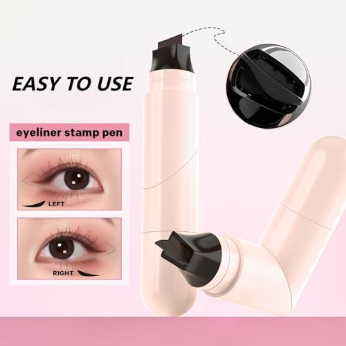 Delineador líquido SAUBZEAN Winged Eyeliner Stamp Negro miniatura 6