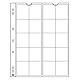 Leuchtturm 338571 Münzhüllen Numis 34, 20 Fächer für Münzen bis Ø 34 mm - 2-, 5-Euro-, 10-Euro-Gedenk-Münzen - 5er Pack