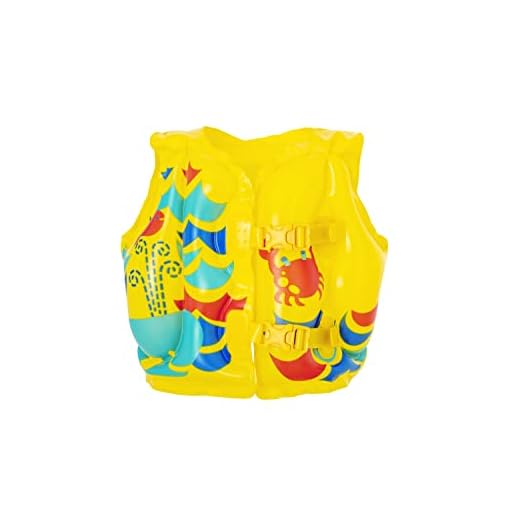 Bestway Chaleco Hinchable Infantil Bermudabay Swim Set 41X30 Cm Amarillo