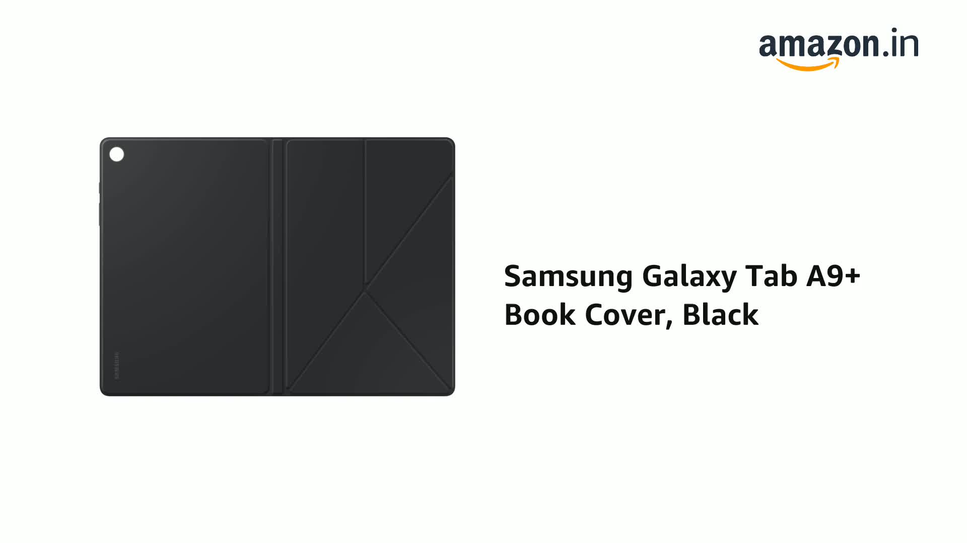 Samsung Galaxy Tab A9+ Book Cover, Black : Amazon.in: Computers