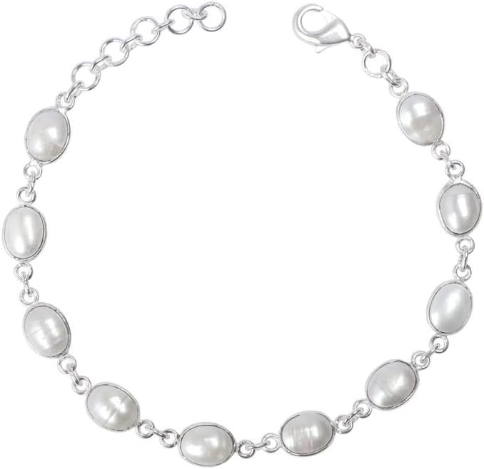 Miniatura 2 de Coral Stone Bracelet, Link Adjustable Bracelet, Silver Overlay Bracelet, Gemstone Bracelet, Handmade Jewelry, bezel Bracelets, Gift For her,