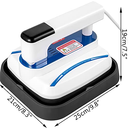 Máquina de termofijado doble tubo 10x10 azul miniatura 7