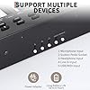 Best Digital Pianos for Stage Performances 37 61-Key Portable Electronic Keyboard,Portable Keyboards with Headphone, Note Stickers, for Beginners,Full-Size Piano Keyboard for Practice, Travel & Home Use #1