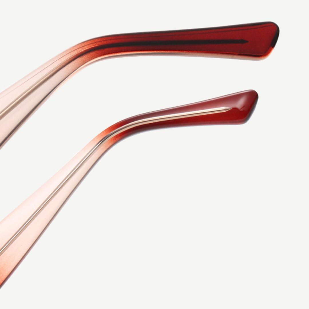 Occhiali da vista Cat Eye anti luce blu Tr90 da uomo e da donna, montatura alla moda