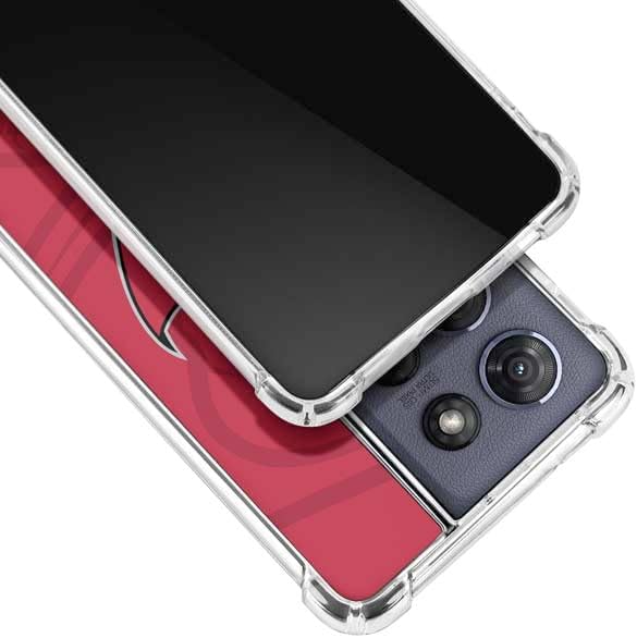 Skinit Clear Phone Case Compatible with Moto G Power 5G (2025) - Officially Licensed NFL Tampa Bay Buccaneers Double Vision Design