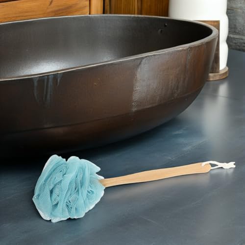Brosse de douche pour dos manche antidérapant lot de 8