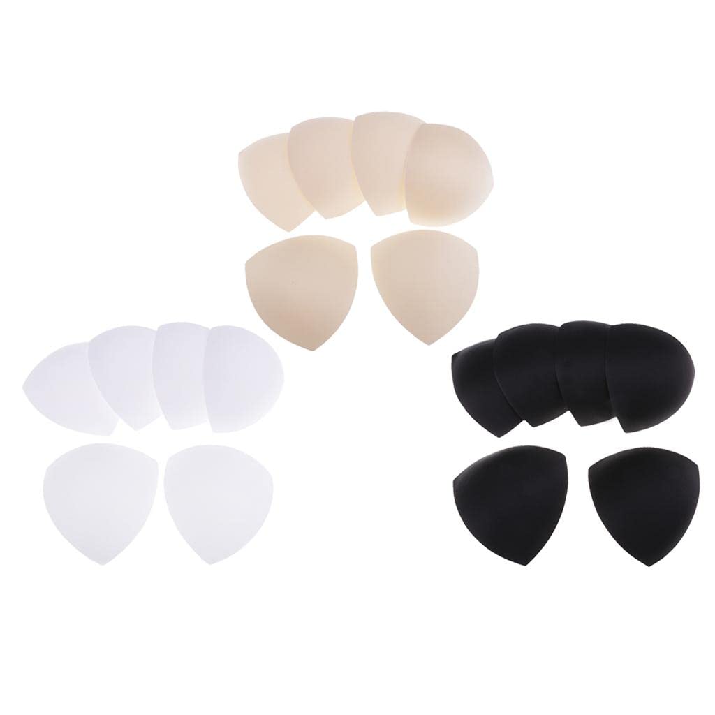 FABLOFT 9 Pairs Soft Women's Triangle Bra Pads Inserts for Sports Bra BikiniCrafts|Sewing|Foundations & Undergarments|Bra Cup Pads-image-39