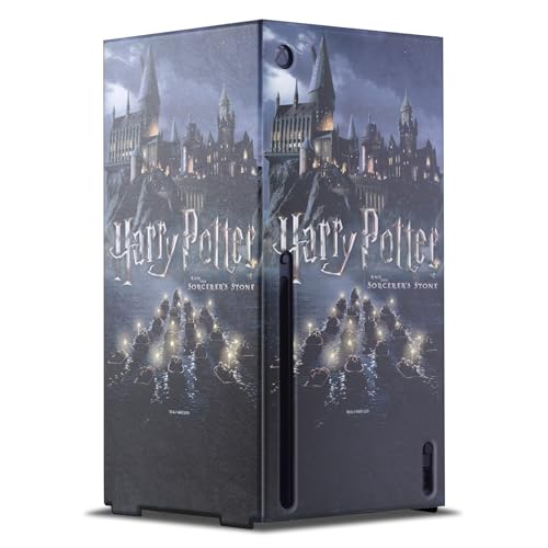 Cadeau Harry Potter skin Xbox Series X château magique