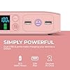 HALO Bolt Air+ 55500 Portable Car Battery Jump Starter | 100 PSI Air Compressor, 55.5Wh USB Power Bank, Emergency Floodlight & Charger, Jumps Cars SUVs & Trucks, Inflates Tires, TSA Approved — Rose #3