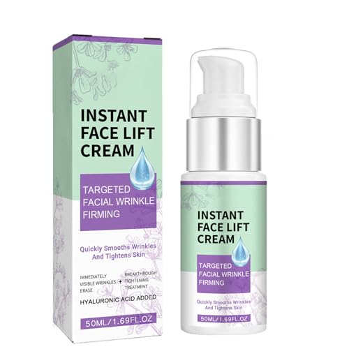 gcdat Instant Face Lift Cream, Instant Wrinkle Eraser with Collagen & Hyaluronic Acid for Wrinkles...