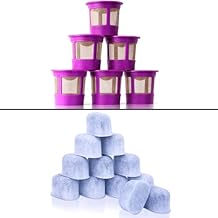6 Reusable K Cups and 12 Water Filters for Keurig