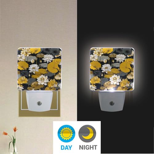 Luz Nocturna LED con Sensor Floral para Enchufe miniatura 4