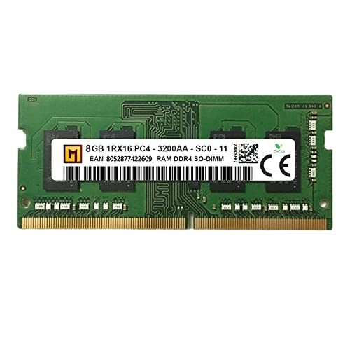 MG, Memoria Ram 8 Gb, Ddr4 So-dimm da 3200 Mhz, Ram per Laptop Notebook e Pc Portatili garanzia...