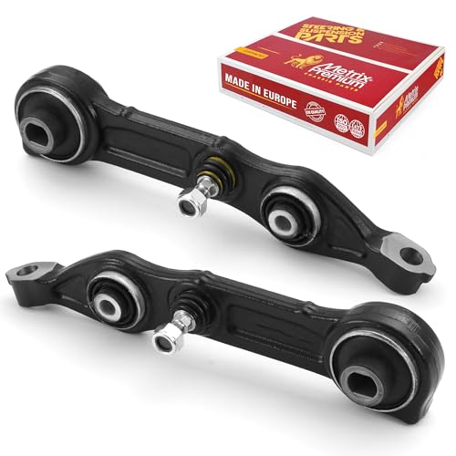 Metrix Front Left & Right Lower Rearward Control Arm w Bushing Kit