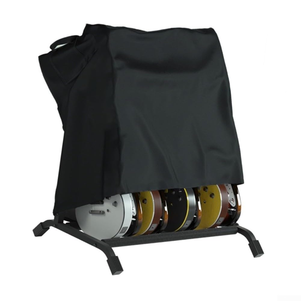 Housse de support de guitare Oxford 420D imperméable noire pour protéger vos instruments