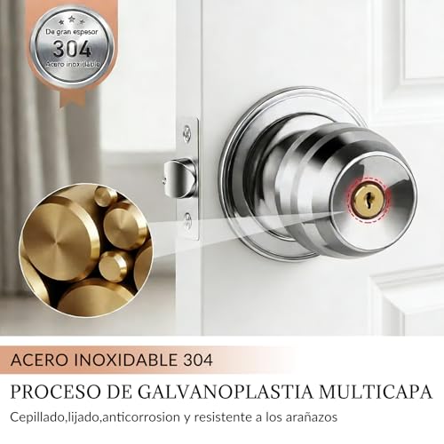 Chapas para puertas de aluminio para baño 24 Imagen adicional