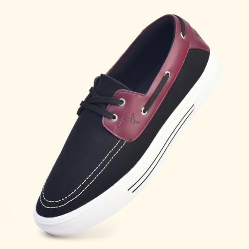 Image of YOHO Sailor Men's Versatile Stylish Breathable Canvas Boat Shoe