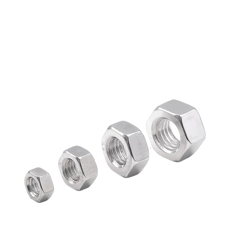 M3 M4 M5 M6 M8 M10 M12 M14 M16 Aluminum Alloy 6061 Hexagon Nuts Hex Nut DIN934 (50,M12 x 1.75mm)