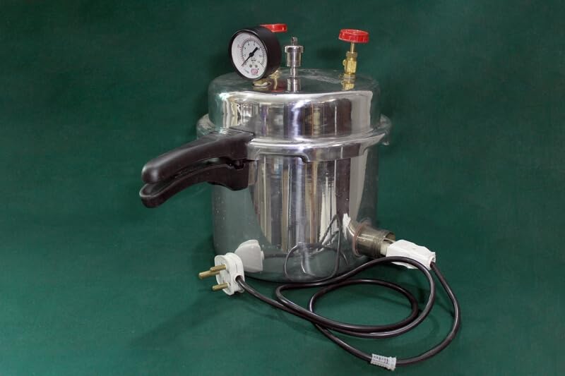Electric & Gas Nadi Swedan 5L Cooker – ISI Certified Aluminium Steam Generator with 1.5M Shower Pipe, Steel Trolley & Pressure Gauge – 1500W Coil-image-29