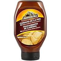 Armor All® - Cuidado de la piel cuero de la tapicería de tu coche, hidrata y conserva - Limpia, acondiciona y ayuda a restaurar su aspecto original y natural - 530 ml