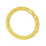 Chow Sang Sang 999.9 24K Solid Gold Price-by-Weight 29.04g Gold Plain Chain Bracelet for Women...