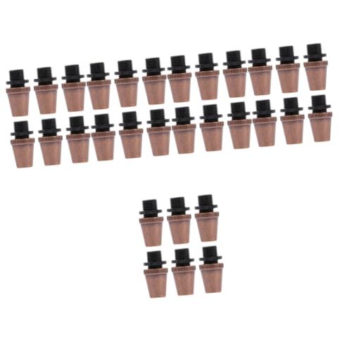 Hemoton kit de 30 clips para gestión de cables bajo escritorio, conectores para cables, sujeción para accesorios de iluminación miniatura 1