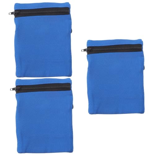 Mikikit 3pcs Running Wrist Bag Running Arm Bags Wrist Phone Holder Running Phone Armband Gym Backpack for Men Backpacks Backpack Holder Phone Arm Bags Retainer Holder Man Sports Polyester