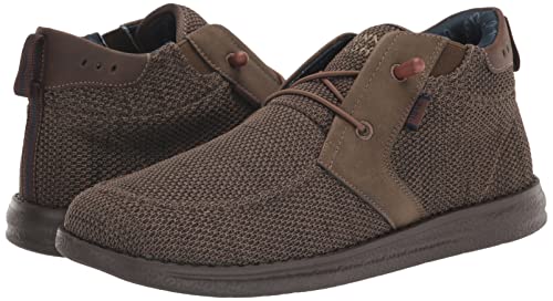 Nunn Bush Men's Brewski Knit 2.0 Moccasin Toe Chukka Athletic Inspired Boot Ankle 7