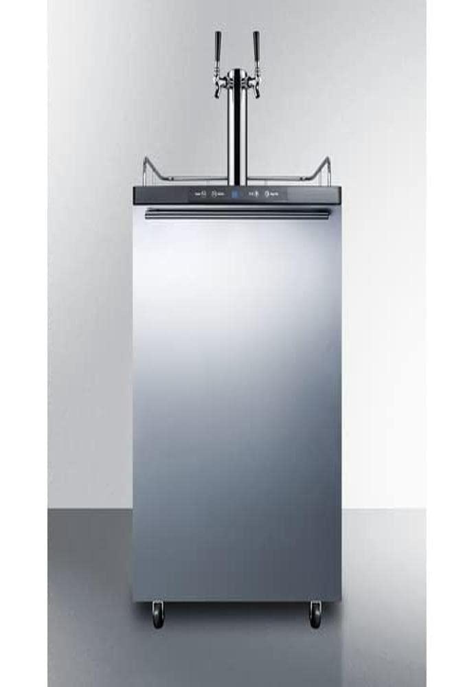 Summit SBC635MBI7SSHHTWIN Wine Dispenser, Stainless-Steel